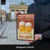 LANOLU Blechschilder retro Bier Bar Deko, Metallschilder Produktbild-Vorschau 3