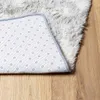 Teppich Shaggy Hochflor NAVARRA Hellgrau 130x200 cm Produktbild-Vorschau 6