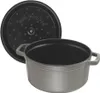 Staub Gusseisen Cocotte rund 24 cm Graphitgrau, alle Produktbild-Vorschau 4
