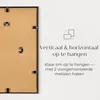 Fotolijst 46x61 cm Aluminium mit Acrylglas Schwarz Náhľad obrázku produktu