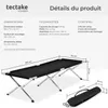 Lot de 2 lits de camp - noir Voir les images du produit 6