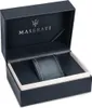 An open Maserati watch box with a watch cushion inside. Produktbild-Vorschau