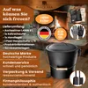 BLACK OAK Ascheeimer LANIN 8L – schwarz mit Deckel, hellem Produktbild-Vorschau 9