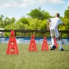 YZNAHRE 6er Steckhürdenset 12 Kegel + 6 Stangen Agility Produktbild-Vorschau 8