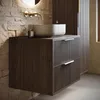 Mobile sottolavabo Rimini 60 cm – Noce marrone –  Mobili da Anteprima dell’immagine prodotto 2