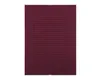 A plain white background with a burgundy pleated blind. Produktbild-Vorschau