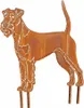 Edelrost Irischer Terrier - Rost Deko Hund Rostfigur Produktbild-Vorschau 1
