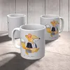 Mr. & Mrs. Panda Kaffeebecher Anwältin Herz - Grau Pastell Produktbild-Vorschau 5