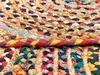 BELIANI Teppich Bunt Jute ø 140 cm Kurzflor Bho Stil Kreise Produktbild-Vorschau 6