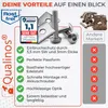 Qualinos 10x hochwertige Doppelstabmattenzaun Befestigung Produktbild-Vorschau 6