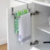 Tatkraft DOUBLE porte-serviettes de porte - 2 barres, Voir les images du produit 4
