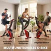 HOMCOM Hometrainer X-Bike, fietstraining, LCD-display, Productafbeelding-voorbeeld 7