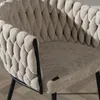 Bronx71 Esszimmerstuhl River Chenille beige Produktbild-Vorschau 10