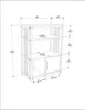 Skye Decor, Letos - Green, Black, Bücherregal, Grün, 100 % Produktbild-Vorschau 6