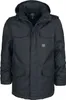 Vintage Industries Winterjacke Herren Darren Parka schwarz Produktbild-Vorschau 2