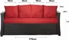 Polštáře na zahradní pohovku- Sedák 170x60x7, opěradlo Náhled obrázku produktu 2
