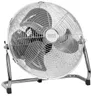 A silver floor fan with a chrome stand is shown against a white background. Náhľad obrázku produktu
