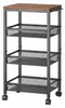 Relaxdays 4052025847760, 4 pół., Czarny, Brązowy, 5 kg, 4 Podgląd zdjęcia produktu 7