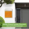 banjado Design Briefkasten Stahl silber mit Zeitungsfach Produktbild-Vorschau 5