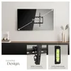 tectake® TV Wandhalterung für 26 - 75 Zoll (66 - 191 cm) Produktbild-Vorschau 3