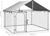 vidaXL Buda zewnętrzna dla psa z dachem 200x200x150 cm Podgląd zdjęcia produktu 12