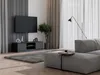 TV-Schrank Wolfgang Schwarz 140 cm mit Kabelöffnung 2 Türen Produktbild-Vorschau 3