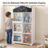 Étagère pour enfants COSTWAY en forme de maison, étagère Voir les images du produit 5