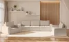 Sofaset Modulsofa-Set 6-teilig SANDE 3-2-1 Stoff Alpine Produktbild-Vorschau 1
