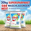 30kg ( 3 x 10Kg ) ideal Universal Waschpulver COMPACT / 588 Produktbild-Vorschau 1