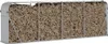 vidaXL Přístřešek na palivové dřevo stříbrný 300x45x100 cm Náhled obrázku produktu 3