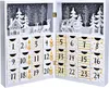 Kalendarz adwentowy LED Solight, 8x LED, drewno, biały, Podgląd zdjęcia produktu 1