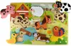 Tooky Toy Dřevěné puzzle Montessori Zvířátka F Náhled obrázku produktu 6