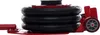 A close-up view of a red and black pneumatic air jack with three stacked bellows. Produktbild-Vorschau