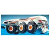 A toy truck is partially submerged in water, with its wheels and lower body visible. Produktbild-Vorschau