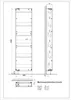 Germania Drehschrank in Weiß, 50 x 195 x 18 cm (BxHxT), Produktbild-Vorschau 11