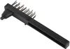 A black wire brush with metal bristles, shown against a white background. Produktbild-Vorschau