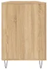 vidaXL Schreibtisch Sonoma-Eiche 140x50x75 cm Holzwerkstoff Produktbild-Vorschau 7