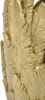 Vase Vaso 32 x 80 x 34 cm Harz Gold Produktbild-Vorschau 3