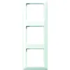 A white, three-gang switch frame is shown against a white background. Anteprima dell’immagine prodotto
