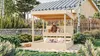 Sandkasten MAX mit Dach und Matschküche Holzsandkasten Produktbild-Vorschau 2