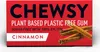 GUMA DO ŻUCIA Z KSYLITOLEM O SMAKU CYNAMONOWYM (10 szt.) 15 g - CHEWSY Produktbild-Vorschau