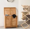 Dvojitý koš na prádlo 100 L, Bamboo Náhled obrázku produktu 13