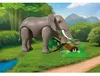 PLAYMOBIL Éléphant avec gardien de zoo Voir les images du produit 8