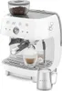 SMEG EGF03WHEU Espressomaschine mit Mahlwerk weiß 50`s Produktbild-Vorschau 10