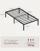 VASAGLE Einzelbettgestell, Bett, 90 x 200 cm, Metallbett, Produktbild-Vorschau 7