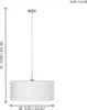 EGLO Lampada a sospensione Pasteri Round White 31575 Anteprima dell’immagine prodotto 7