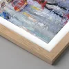 Gerahmtes Poster - Rahmen in heller Eiche - Acryl Stadt Produktbild-Vorschau 2