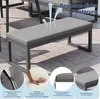 Merax Gartenmöbel Set für 6–8 Personen mit PE Rattan, Produktbild-Vorschau 4