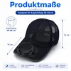 Solar Ventilator Cap USB aufladbar, kühlende Mesh Kappe mit Produktbild-Vorschau 4