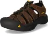A single brown KEEN sandal for men is shown against a white background. Produktbild-Vorschau